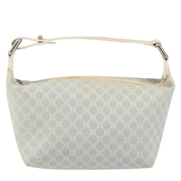 Celine Macadam Canvas handbag white silver - Picture 11 of 16